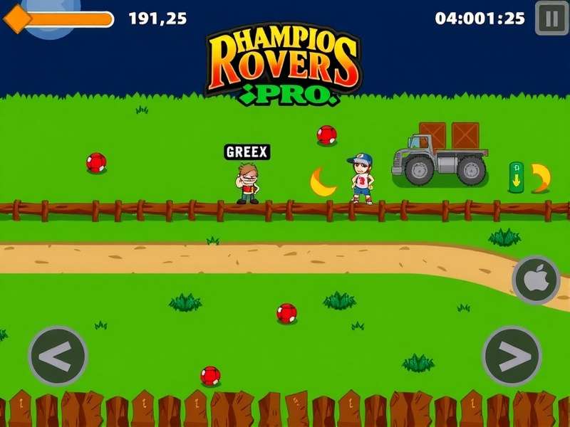 Champion Rovers Pro Gameplay Screenshot